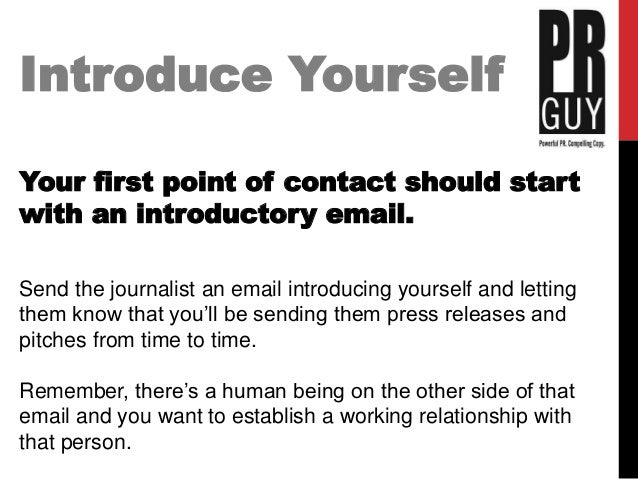 How to introduce yourself to a guy